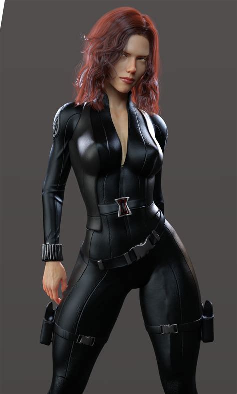 35 Best Pictures Black Widow Avengers Hair Monkey Depot Hot Toys