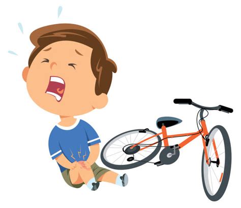 Cartoon Of Bike Accident Illustrations Royalty Free Vector Graphics