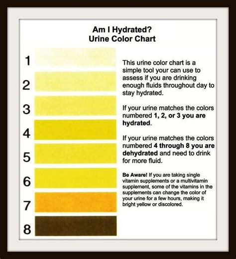 Urine Color Chart For Dehydration Ehealthstar Urinal Natural Hot Sex