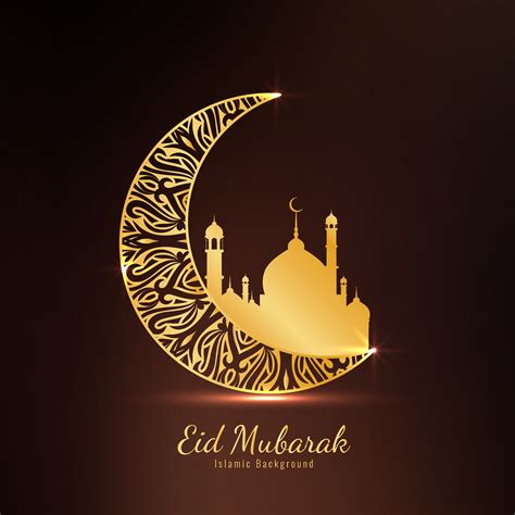 The almighty allah blessed them with two joys eid day each year. Abstract Eid Mubarak background - Download Free Vectors ...
