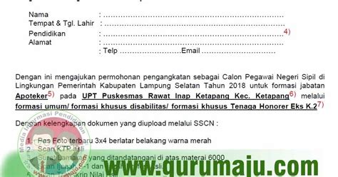 Hal ini agar surat lamaran kerja anda dilirik oleh pihak perusahaan. Format Surat Lamaran Cpns 2020 Kabupaten / Kota Di ...