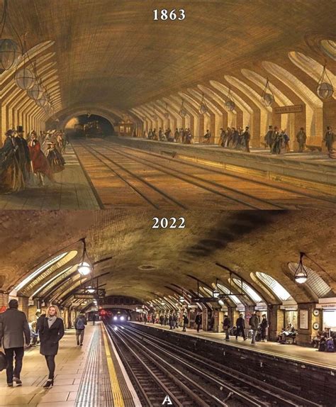 The Worlds Oldest Underground Station Baker Street London 159 Years