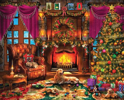 4.7 out of 5 stars. Cozy Christmas, 1000 Pieces, Springbok | Puzzle Warehouse