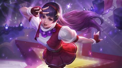Mobile Legends Guinevere Athena Asamiya King Of Fighters HD Wallpaper