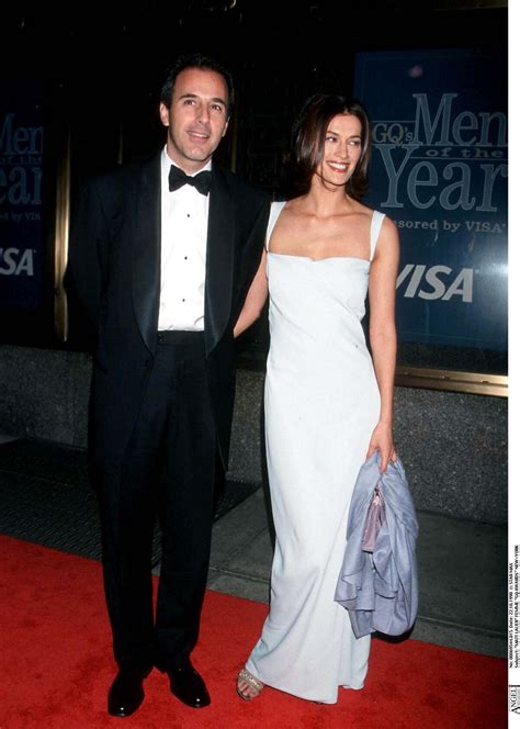 Photo Matt Lauer Et Annette Roque En Octobre 1998 Peu Après Leur Mariage Lors De La Soirée