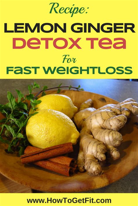 Lose Weight Fast With Lemon Ginger Weight Loss Detox Tea The Truth