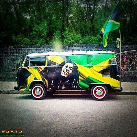 Volkswagon Montego Bay Rasta Bob Marley Jamaicans Travel Around