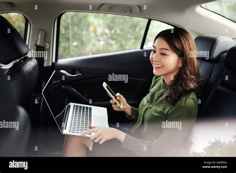 Car Laptop Phone Working Hi Res Stock Photography And Images Alamy