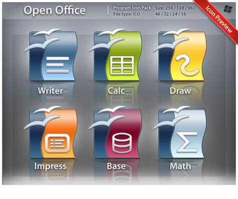 Icons Open Office Pack By Ncrow On Deviantart