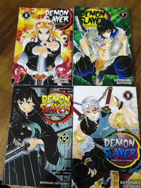 Demon Slayer Book 789 And 12 Hobbies And Toys Books And Magazines