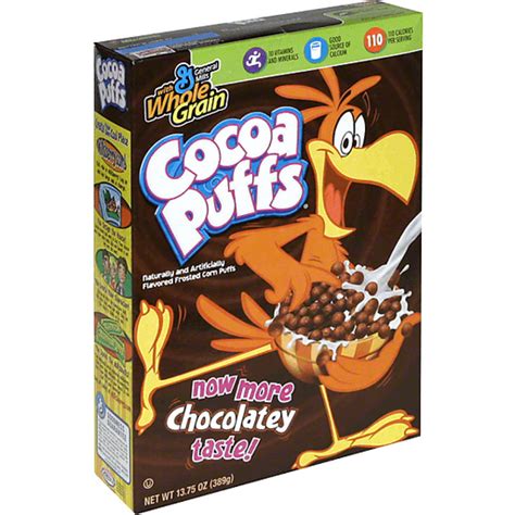 Cocoa Puffs 137 Oz Cereal Selectos