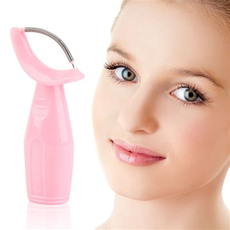 Mini Facial Hair Remover Makeup Cosmetic Epilator Stainless Steel Stick For Removing Hairs On