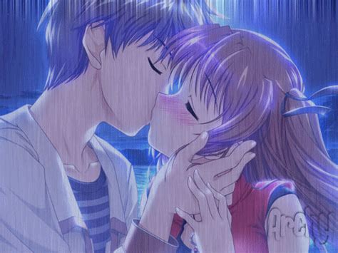 Anime Couple Kiss Romance Anime Amino