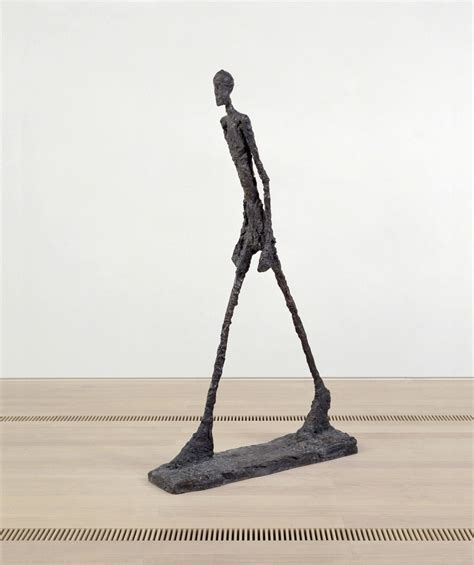 Early Giacometti Sculpture Affiche