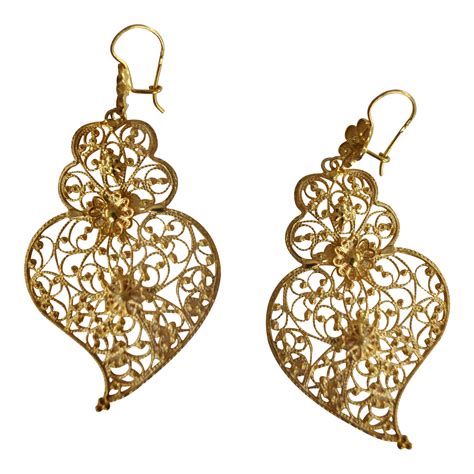 Traditional Portuguese Filigree Earrings Gorgeous Jewelry Jewelry