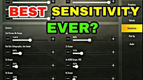 Amazing Collection Of Full 4k Pubg Mobile Sensitivity Settings With 999