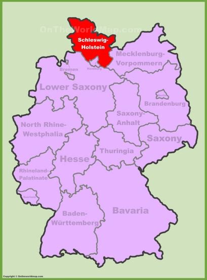 Infobox german bundesland name = schleswig holstein state coa = coat of arms of schleswig geography. Schleswig-Holstein Maps | Germany | Maps of Schleswig-Holstein