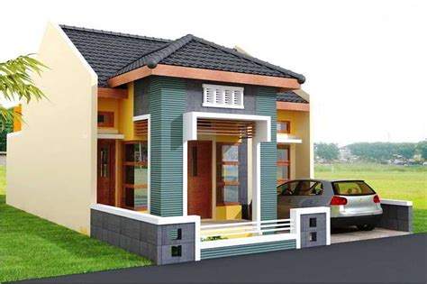 ツ 52+ desain rumah minimalis tampak depan 1 lantai modern sederhana