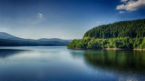 Nature Romania River Lake Wallpapers Hd Desktop And