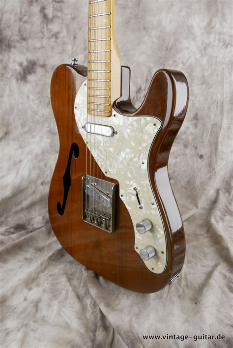 Ibanez Bradley Tele Thinline Copy 1970s Brown Guitar For Sale Vintage