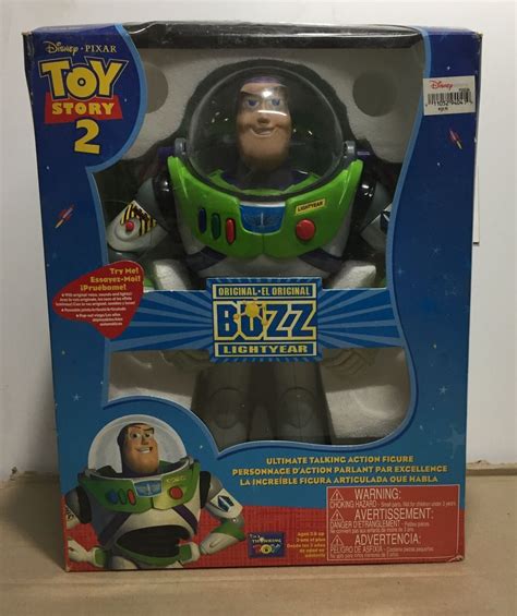 Disney Pixar Toy Story 2 Talking Buzz Lightyear Action Figure X Marks