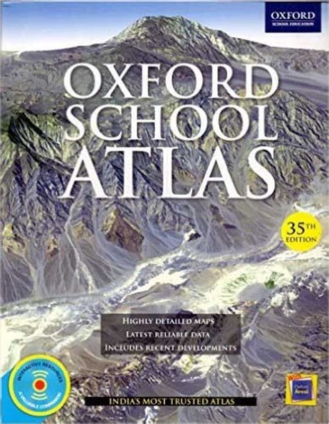 Oxford School Atlas Highly Detailed Maps Latest Reliable Data