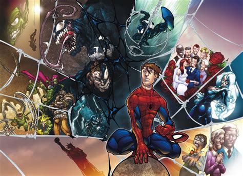 Marvel Spider Man Comic Book Spider Man Venom Marvel Comics Hd