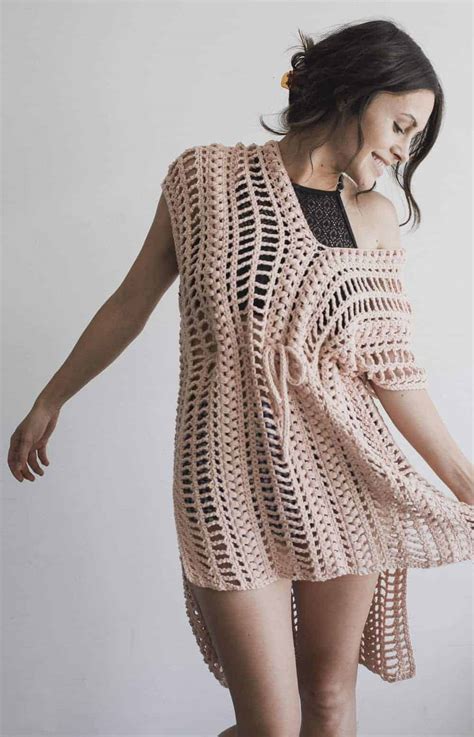 7 Summer Crochet Dresses And Tunics Crochet Roundup Joy Of Motion