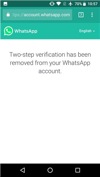 Code Whatsapp Appuyer Sur Ce Lien Pour Confirmer Votre Compte - Comment récupérer votre code PIN WhatsApp oublié - Android24tech.com