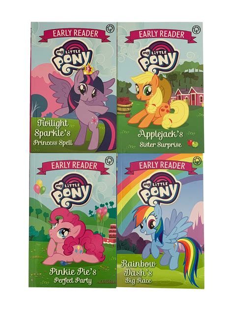 My Little Pony Early Reader 4 Book Collection Set — Books4us