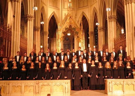 Photo City High Choir Performs At St Patricks Cathedral In New York