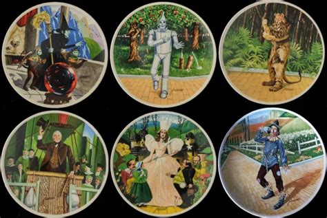 Wizard Of Oz Knowles Collector Plates James Auckland 1977 1979 14