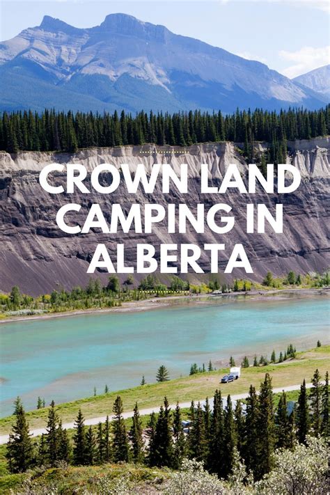 Crown Land Camping Alberta Map