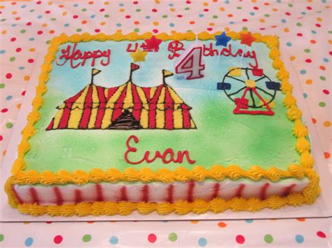 Yummy Circus Birthday Cake Circus Birthday Party Theme Carnival Birthday Circus Party 10th