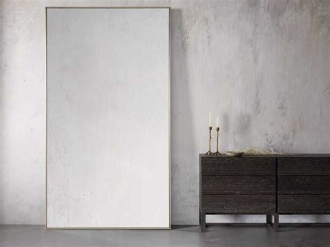 Linnea Floor Mirror In Brass Curated On Ltk