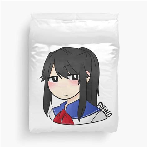 Ayano Aishi Of Yandere Simulator Duvet Cover For Sale By Sugarpow