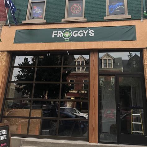 Froggys In Bloomfield Opens Raising A Glass To Pittsburghs Drinking Past