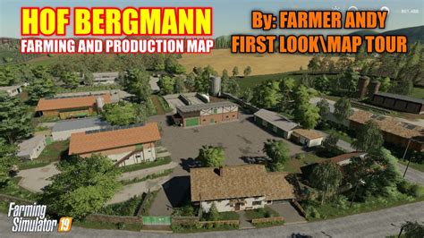 Hof Bergmann Map V10 By Farmerandy For Fs19 Images And Photos Finder