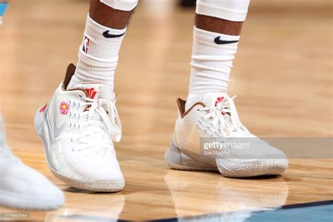 Sneakers Worn By Ja Morant Of The Memphis Grizzlies Against The New