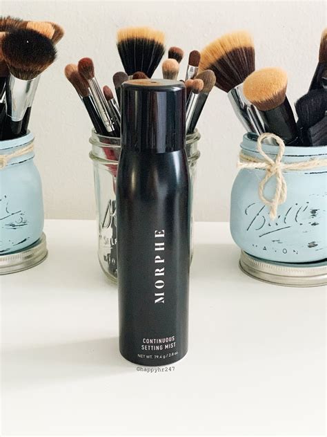 Product Review Morphe Continuous Setting Mist