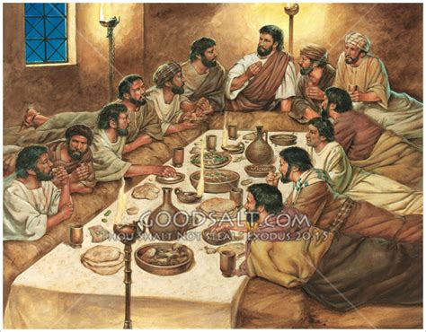 First, some have contended that the meal jesus ate with the disciples, commonly called the last supper was another sort of meal, but not the moreover, there was old testament authority for changing the passover time under appropriate circumstances. A Special Meal