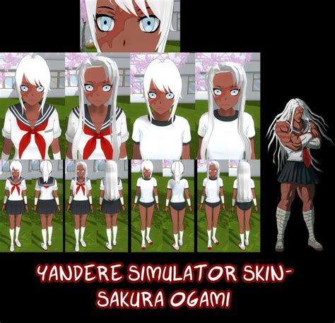 Yandere Simulator Sakura Ogami Skin By Imaginaryalchemist On Deviantart