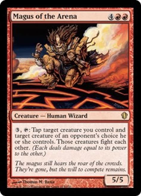 Magic The Gathering Commander 2013 Single Card Rare Magus Of The Arena