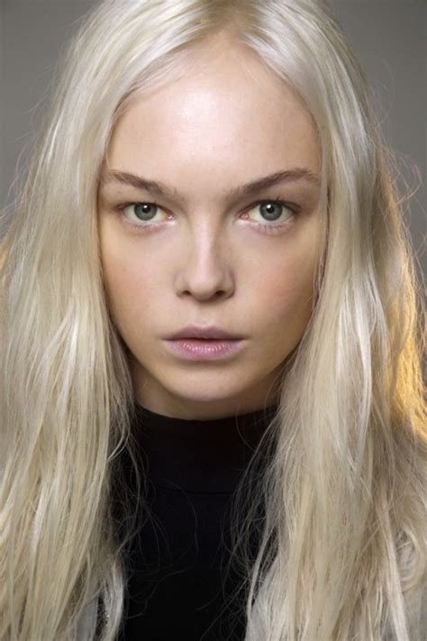 It's like the cool girl's platinum, especially when applied as highlights over a dark ash hue or seen with visible roots. silver/ash blonde | hair obsessions | Pinterest