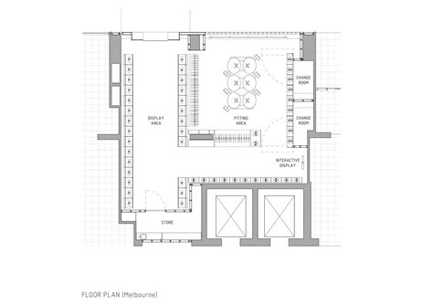 Gallery Of Retail Stores Under 100 Square Meters Examples In Plan And