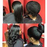 The width of the dart at the wide part depends on the fullness you want near the tip of the dart. Neat … | Weave hairstyles, Natural hair styles, Sew in ...
