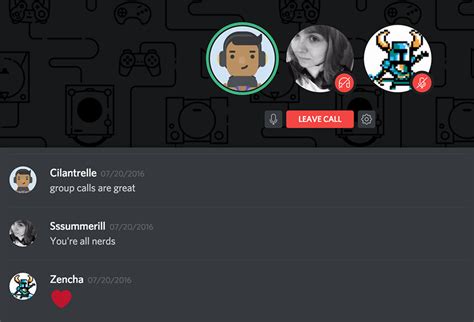Group Chat And Calls Discord