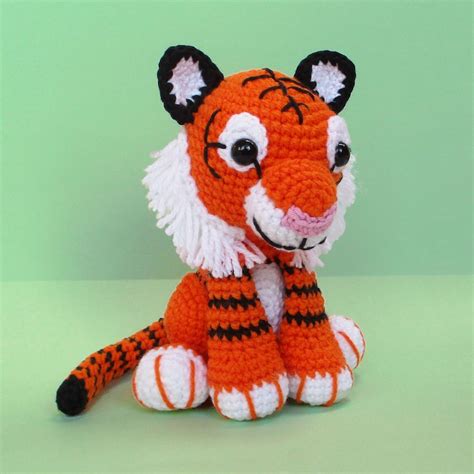Tiger Amigurumi Crochet Pattern | Etsy