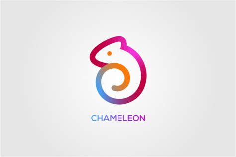 Creative Chameleon Logo Design Graphic By Lawoel · Creative Fabrica