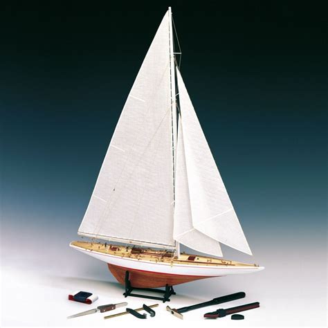 Rainbow Yacht Scale 180 Model Boat Kit Amati 170011 Premier